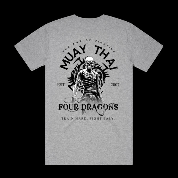 Mens Grey Muay Thai Tee Thumbnail