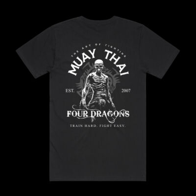 Mens Black Muay Thai Tee Thumbnail