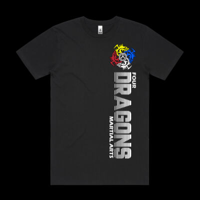Mens Black 4Dragons Tee Thumbnail