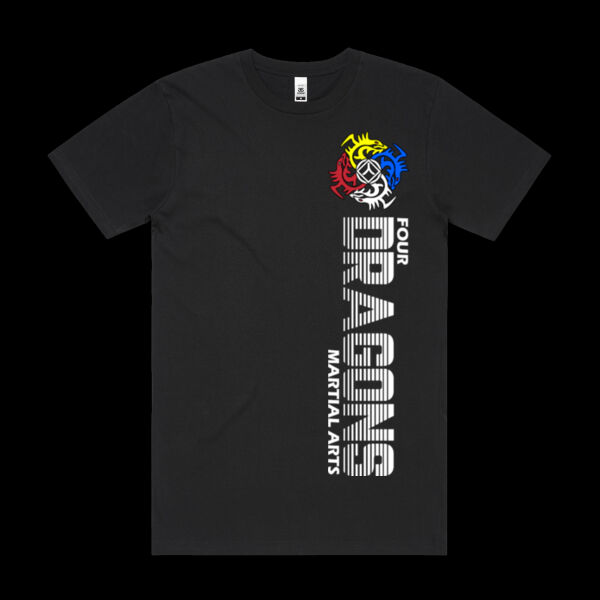 Mens Black 4Dragons Tee Thumbnail